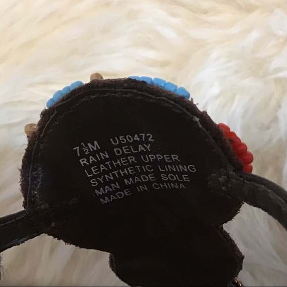 Kenneth Cole Beaded Thong Sandals - Picture 5 of 8